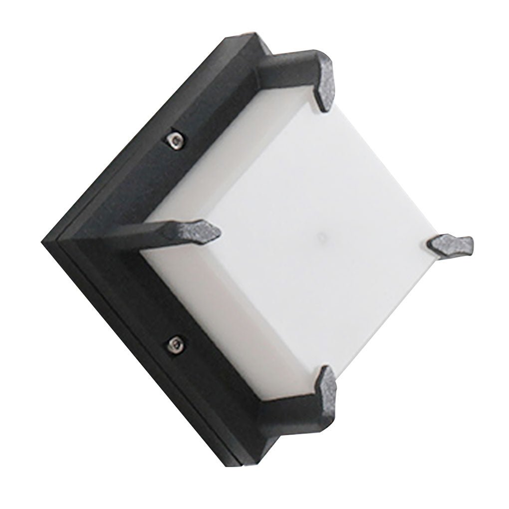Dark Modern Minimalist Patio Outdoor Wall Light