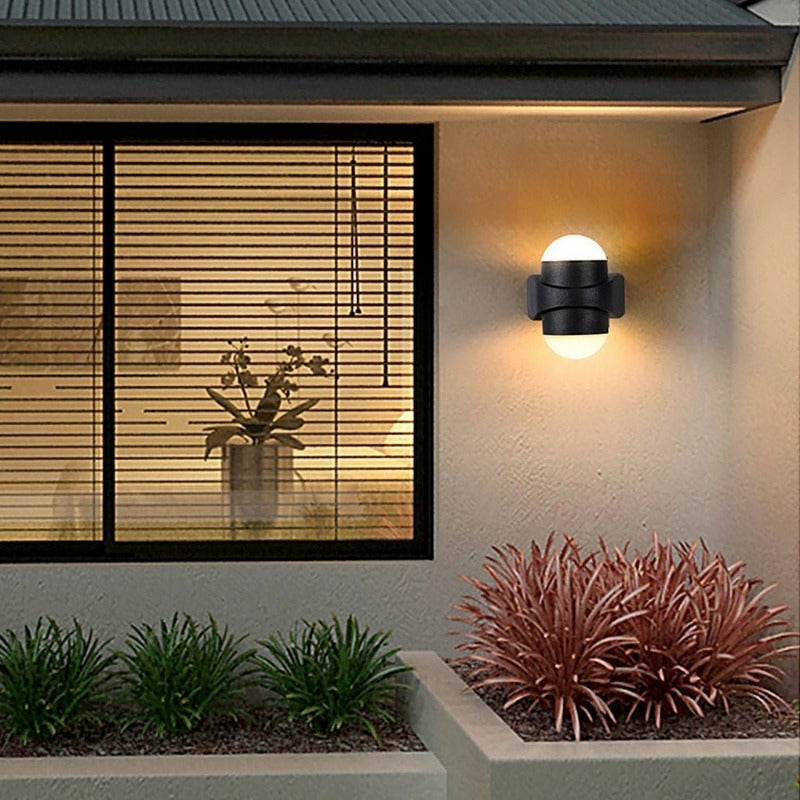 Morgay Round LED Modern Outdoor Wall Sconces Lights