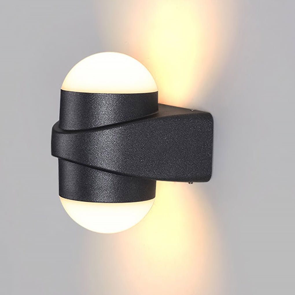 Morgay Round LED Modern Outdoor Wall Sconces Lights