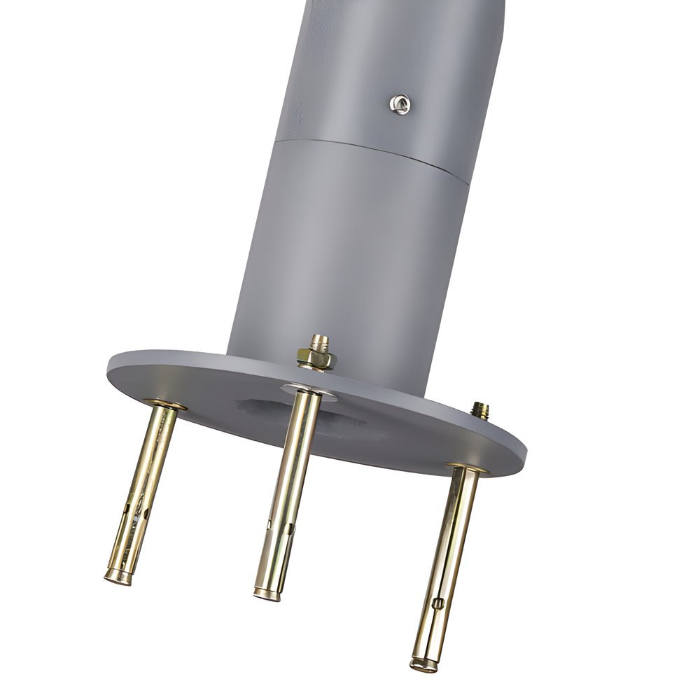 Horten Modern Round Dual LED Outdoor Post Pillar Lamp