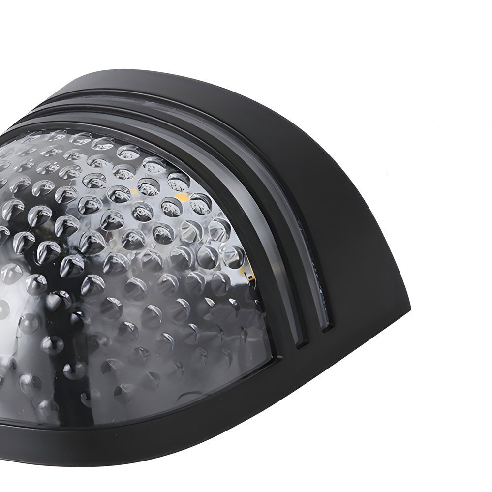 Blng Modern Solar ABS Outdoor Wall Fence Lights