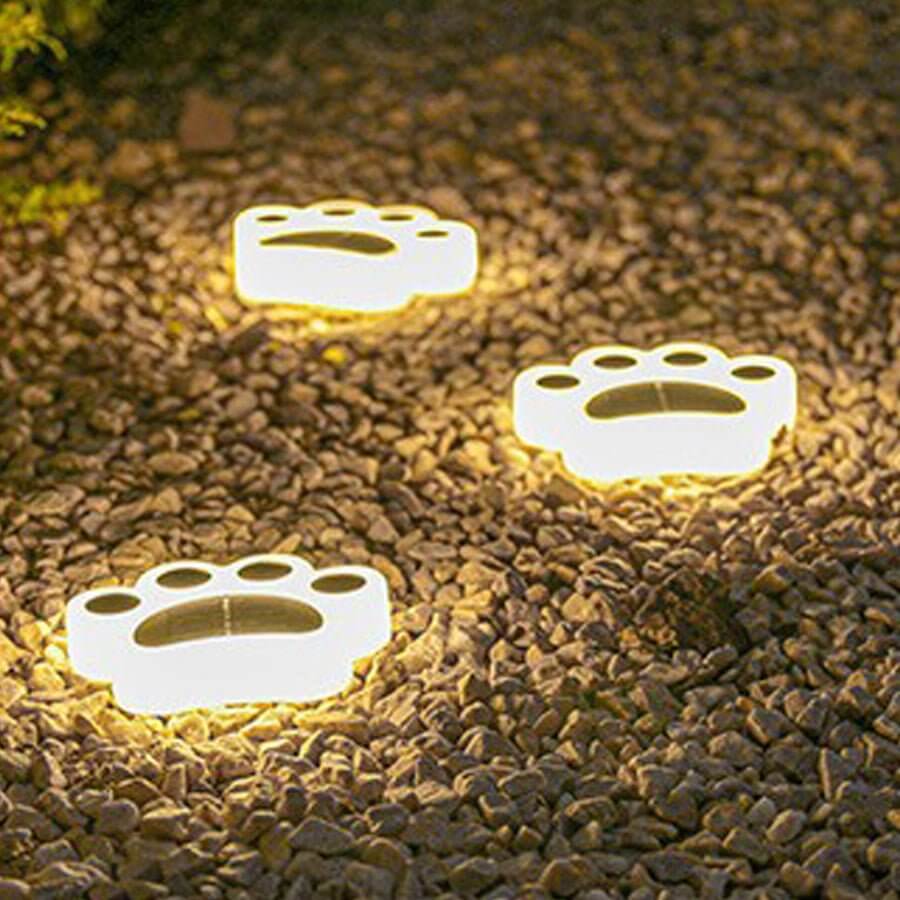 Mora Modern Animal Paw ABS Outdoor Step Stairs Light