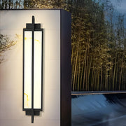 Gifed Modern LED Marble Outdoor Sconce Wall Lights