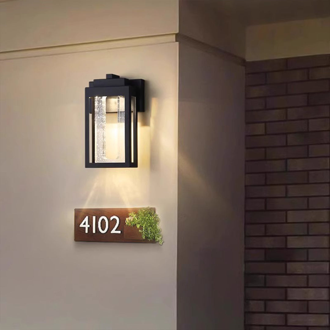 Quicy Classic Ideas Crystal Outdoor Wall Light