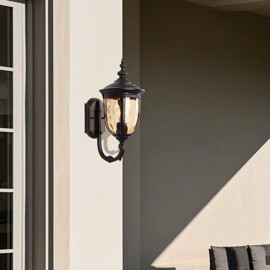Laran Copper Retro Outdoor Wall Light
