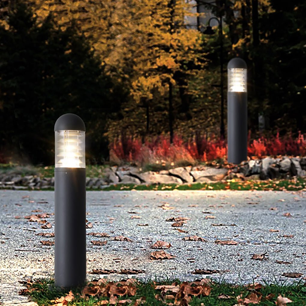 Everett Modern Outdoor Pathway Bollard Lights Lamp