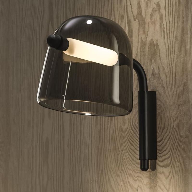 Penumbra Premium Nordic Art Glass Wall Light-Neutral Decor
