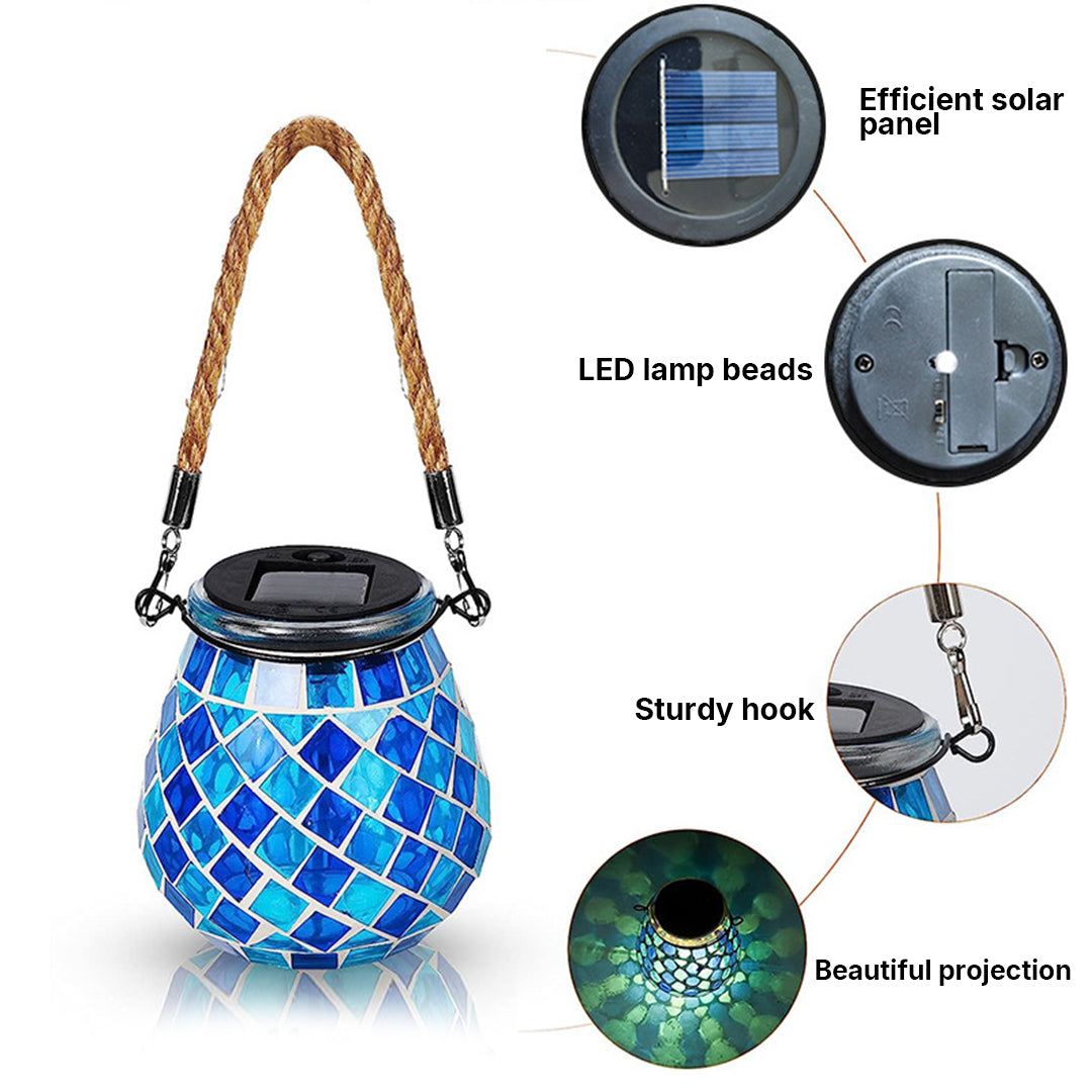 Meadow Solar Classic Decorative Glass Outdoor lights