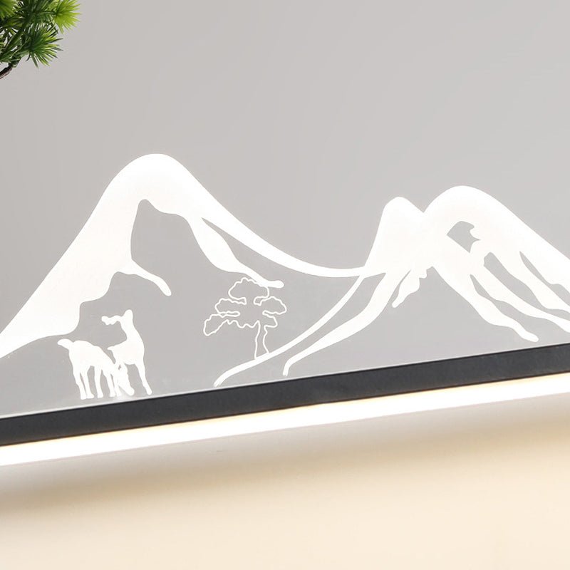 Counsllor Mountain Scenery LED Outdoor Wall Lights
