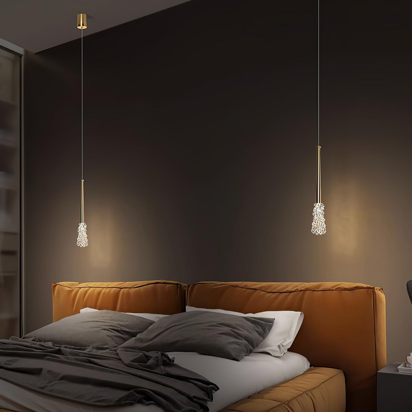 Mozzi Modern Crystal Pendant Light-Neutral Decor