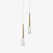 Mozzi Modern Crystal Pendant Light-Neutral Decor