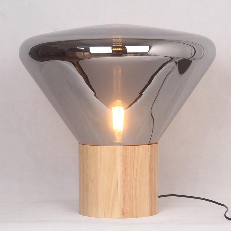 Teveny Minimalist Wood Table Lamp-Neutral Decor