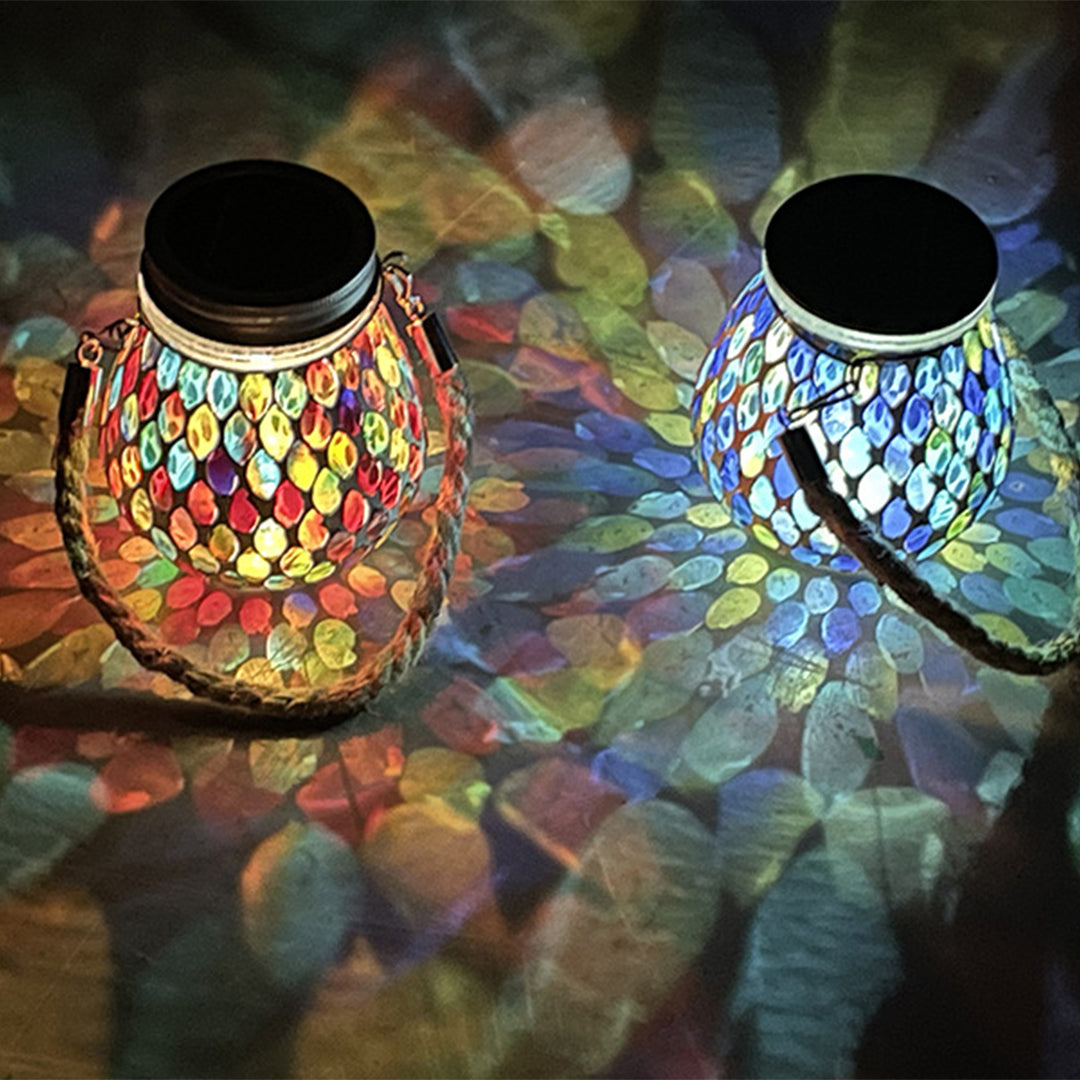 Meadow Solar Classic Decorative Glass Outdoor lights