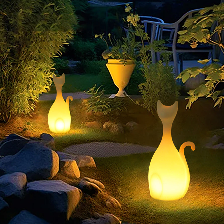 Junea Animal Material Illuminated PE Outdoor Floor Lamp