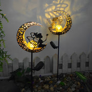 Edeline Mystical Moon Sun Flame Outdoor Light