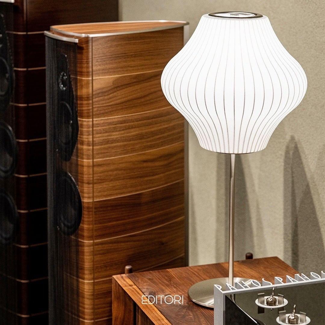 Solisive Steel Artistic Table Lamp-Neutral Decor
