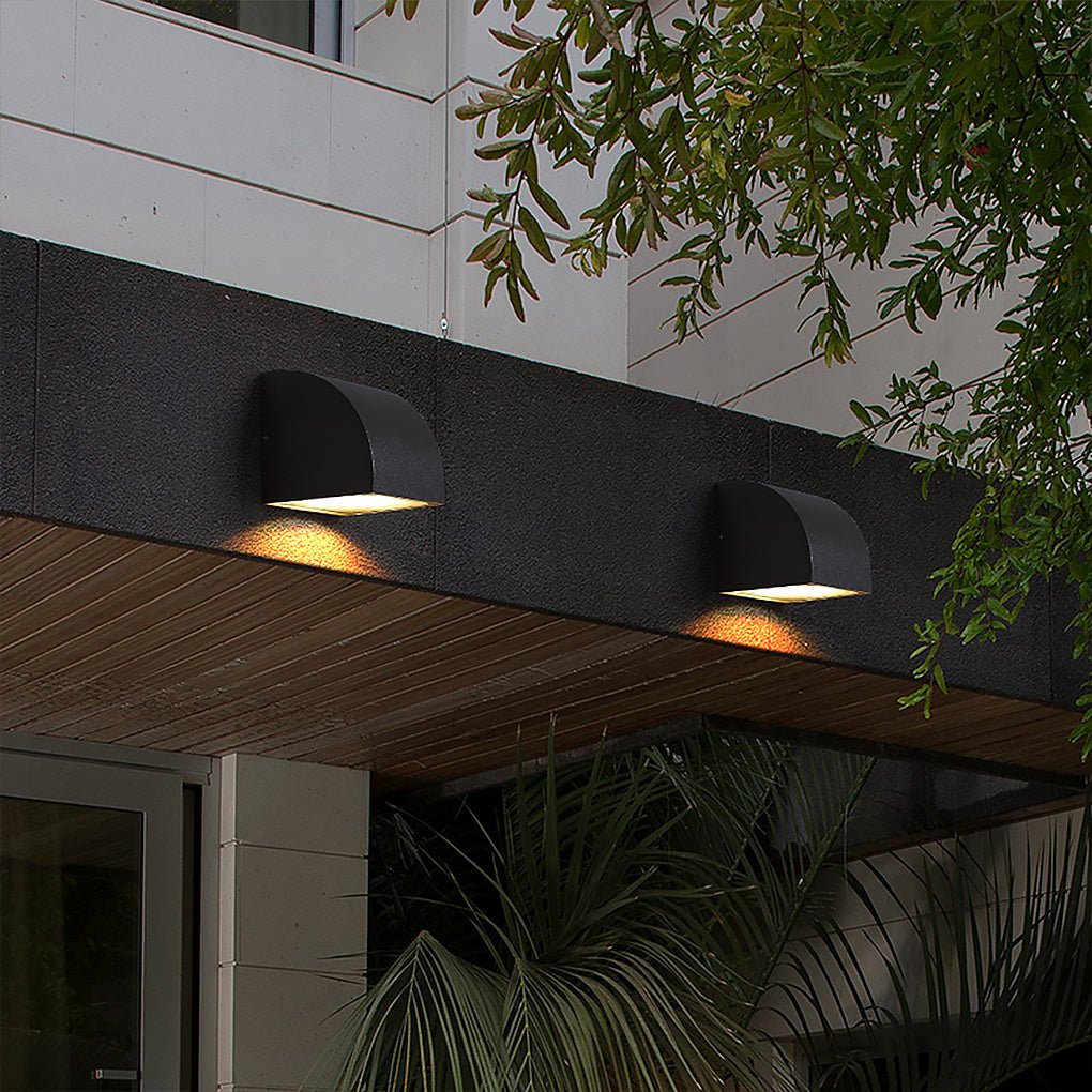 Depab Geometric Shaped Nordic Outdoor Wall Lights