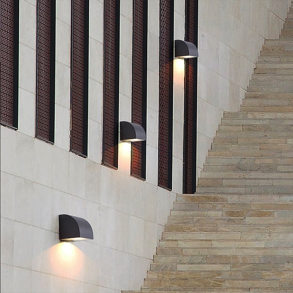 Depab Geometric Shaped Nordic Outdoor Wall Lights
