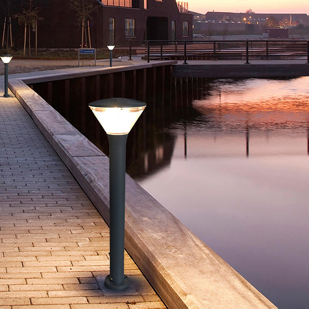 Lac Versatile Nordic Outdoor Wall Post Light