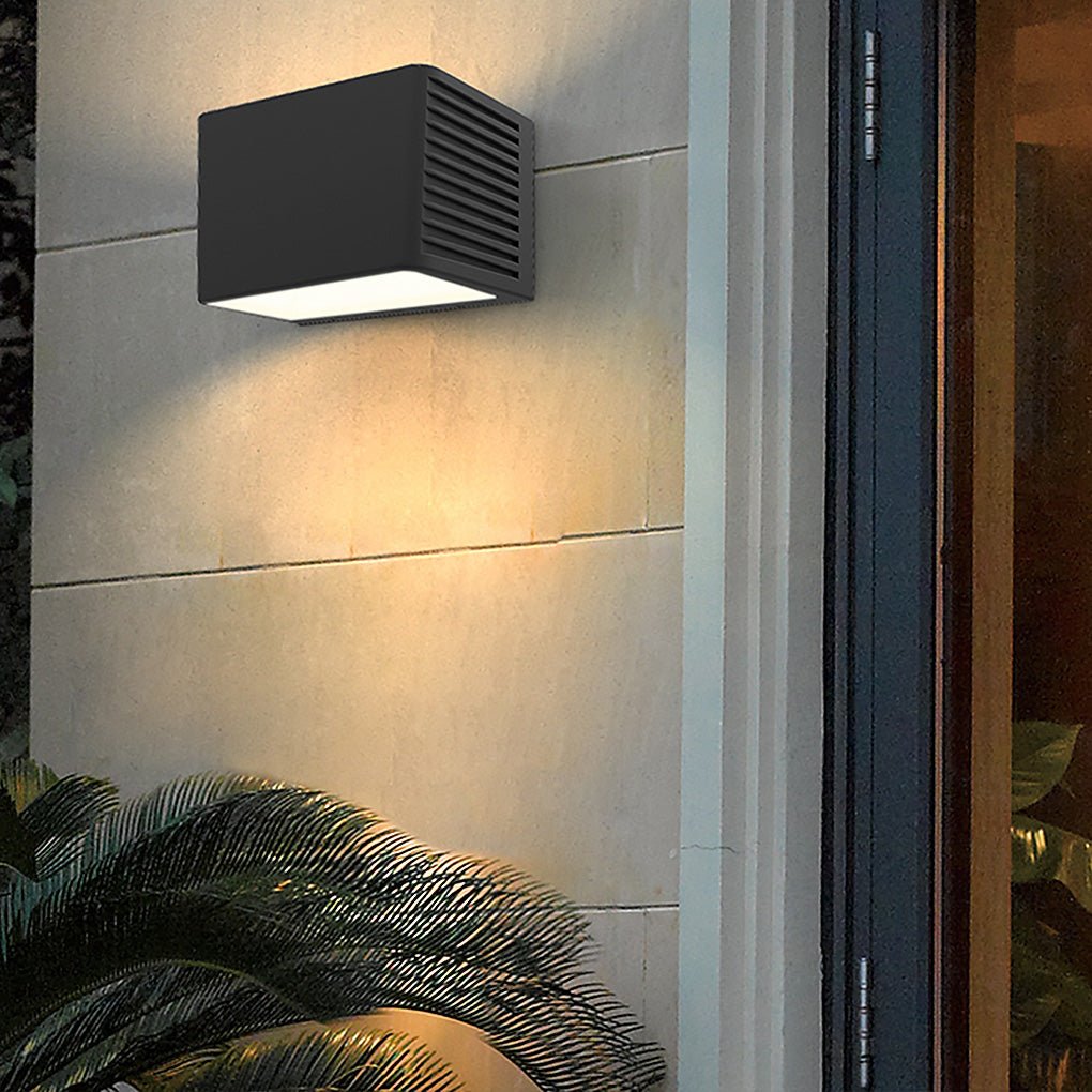 Robe Classic Rectangle LED Nordic Outdoor Wall Lights