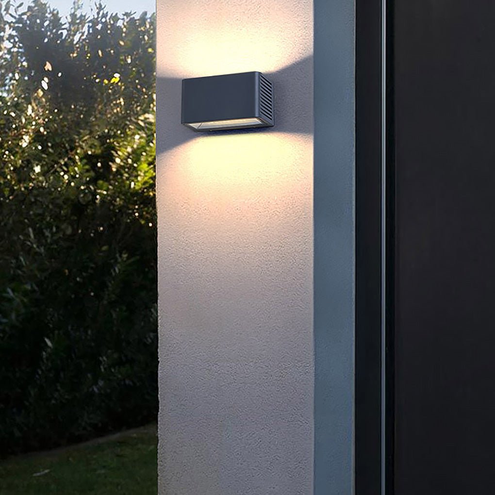 Robe Classic Rectangle LED Nordic Outdoor Wall Lights