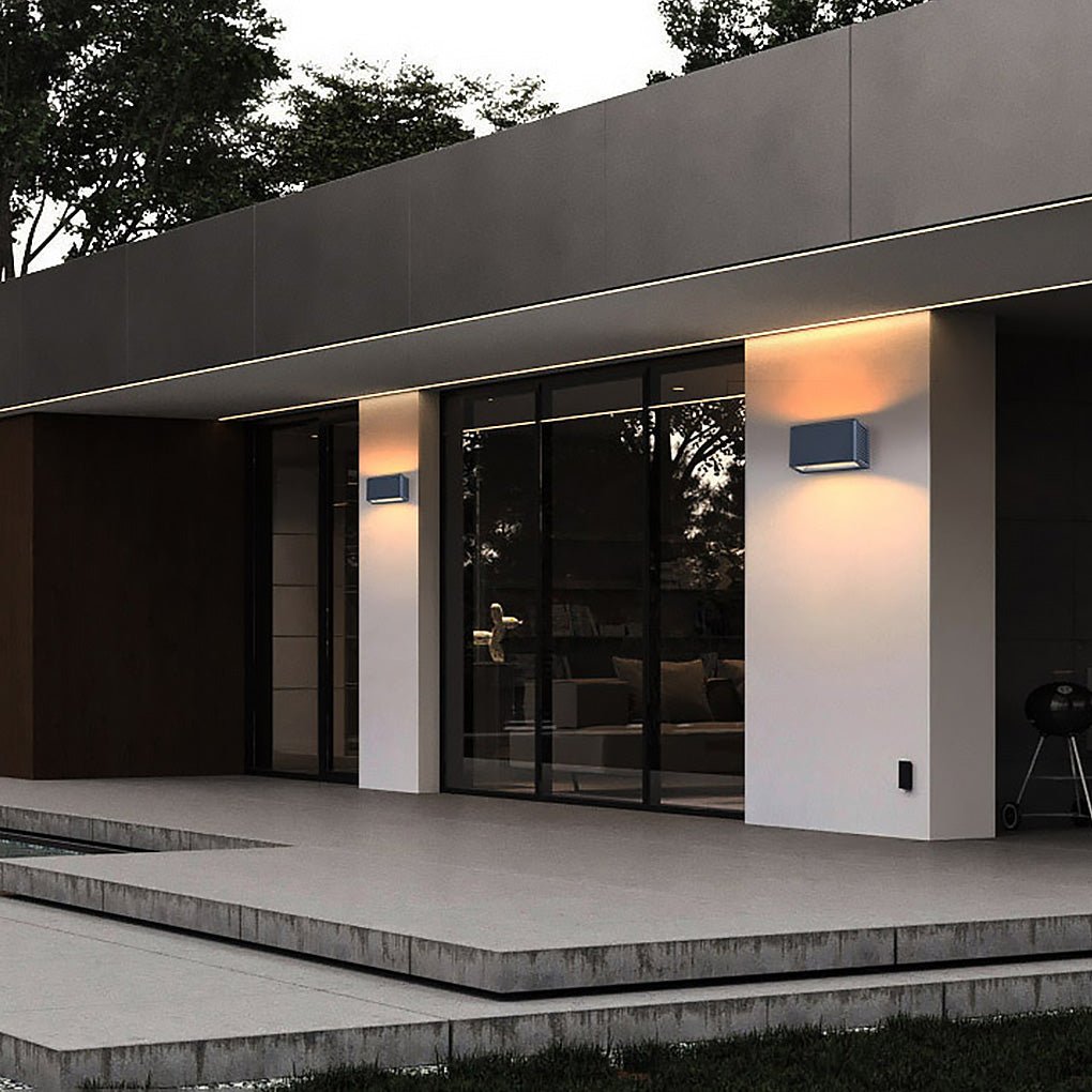Robe Classic Rectangle LED Nordic Outdoor Wall Lights
