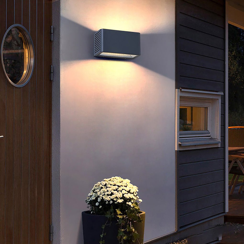 Robe Classic Rectangle LED Nordic Outdoor Wall Lights
