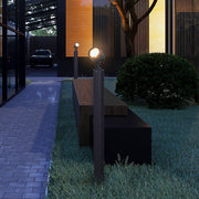 Luciana Nordic Minimalist LED Outdoor Spotlight Post Light