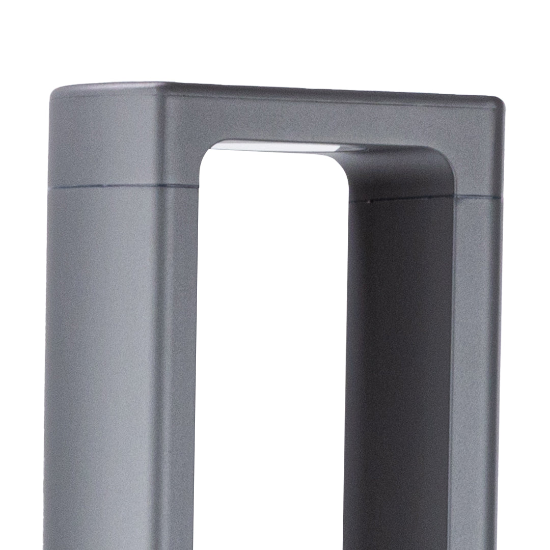 Vaessa Square LED Minimalist Outdoor Bollard Light