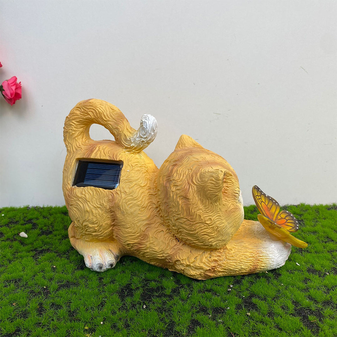 Norman Solar Resin Animal Solar Outdoor Lights