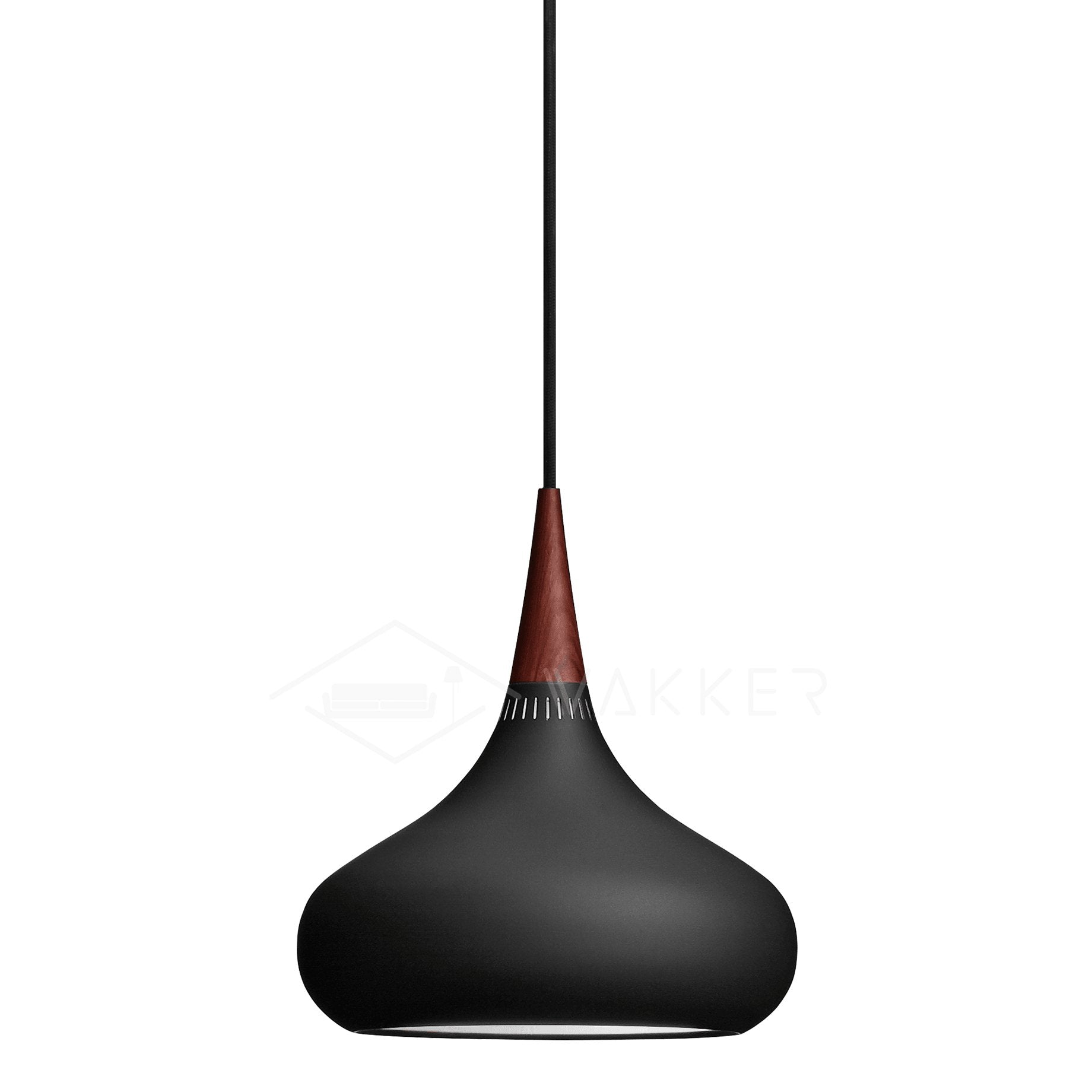 Aelorn Aluminum & Wood Industrial Pendant Light-Neutral Decor