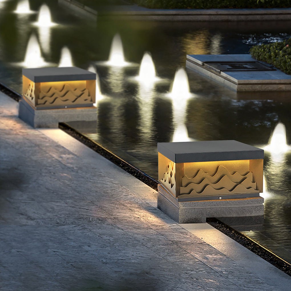 Sea Energy-saving Landscape Outdoor Post Lamp