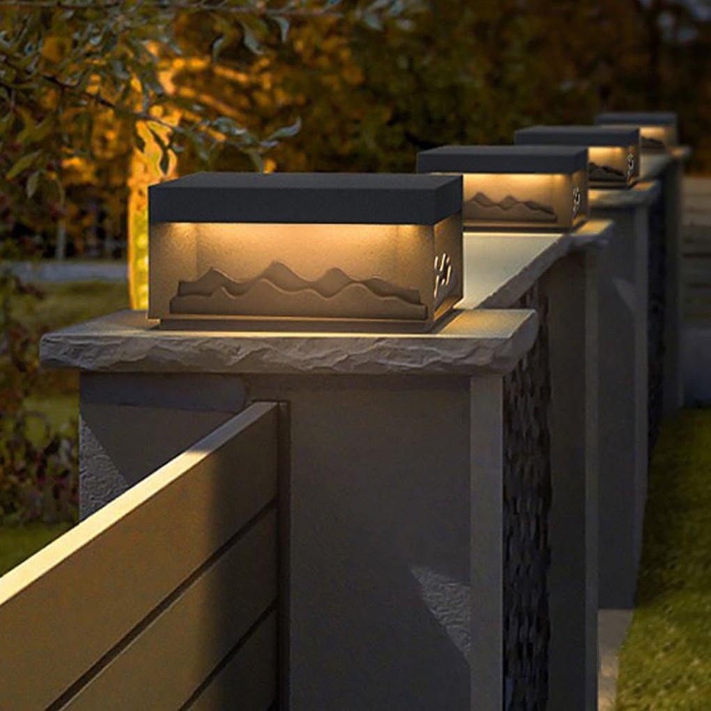 Sea Energy-saving Landscape Outdoor Post Lamp