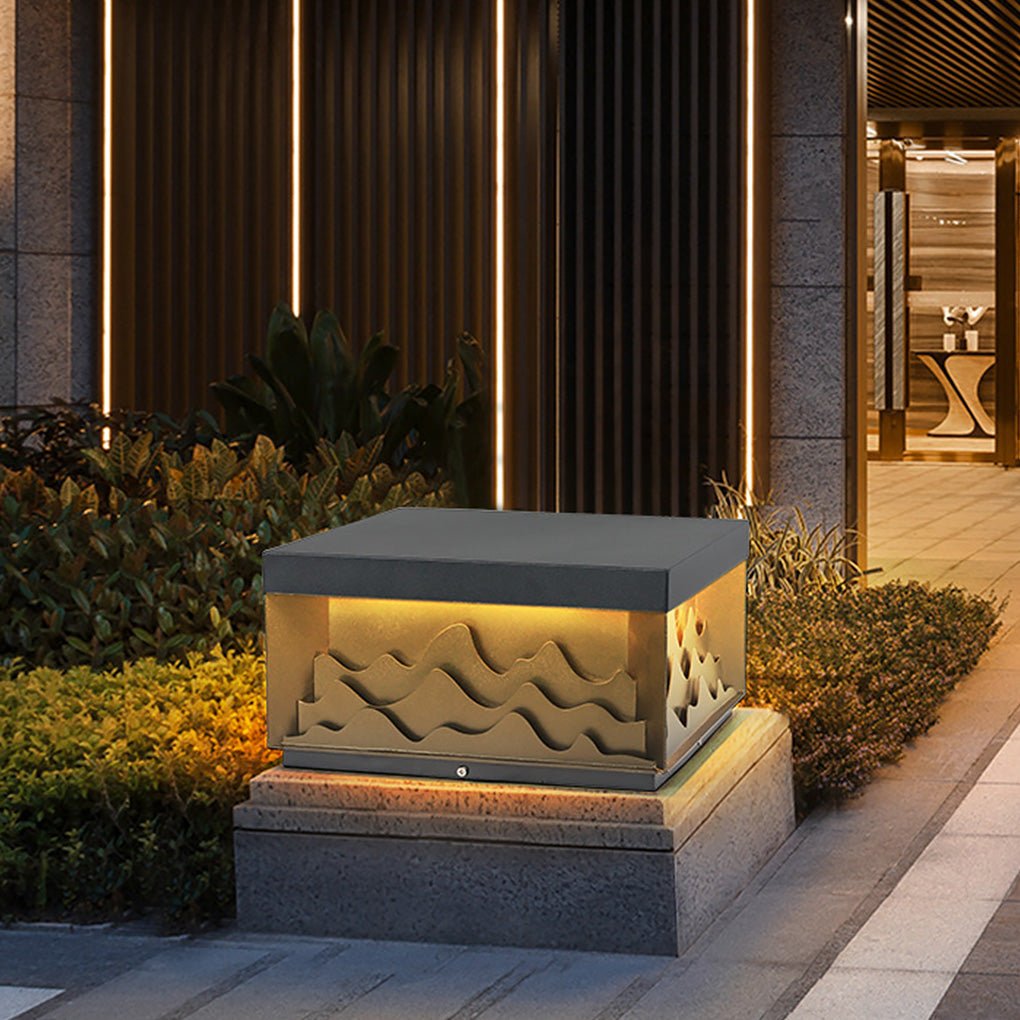 Sea Energy-saving Landscape Outdoor Post Lamp