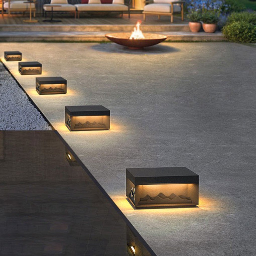 Sea Energy-saving Landscape Outdoor Post Lamp
