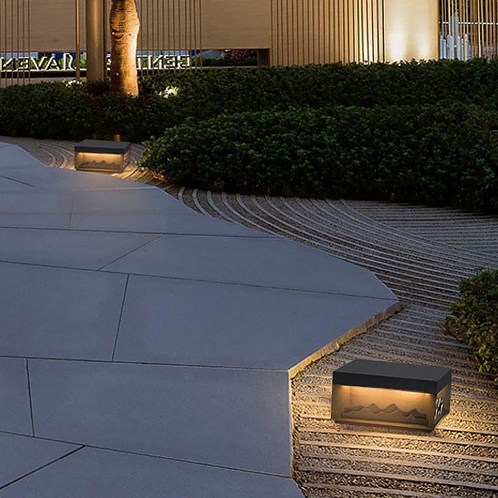 Sea Energy-saving Landscape Outdoor Post Lamp
