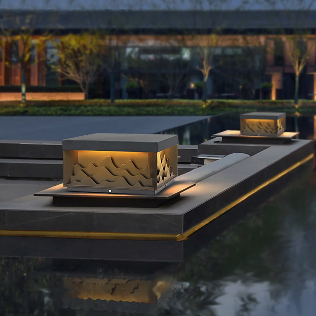 Sea Energy-saving Landscape Outdoor Post Lamp