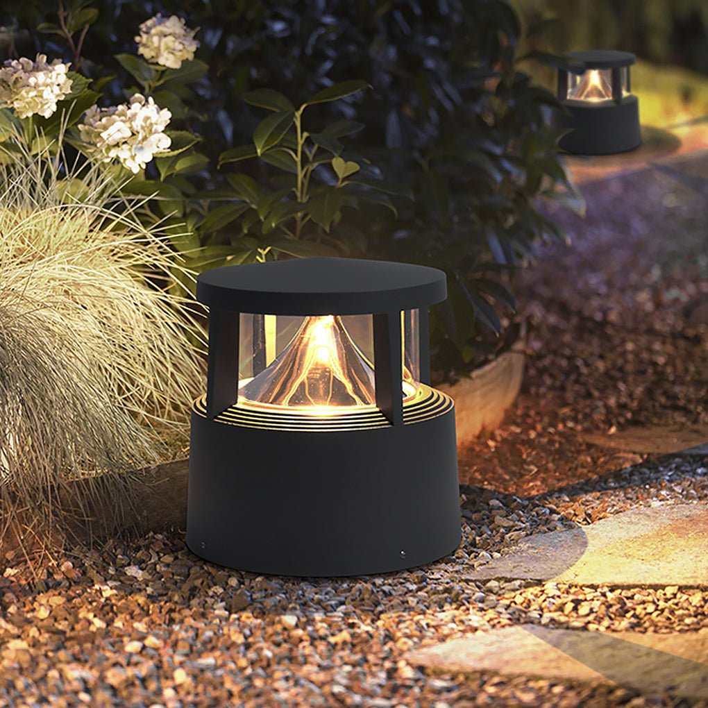 Logan Fence Landscape Outdoor Lawn Post Light
