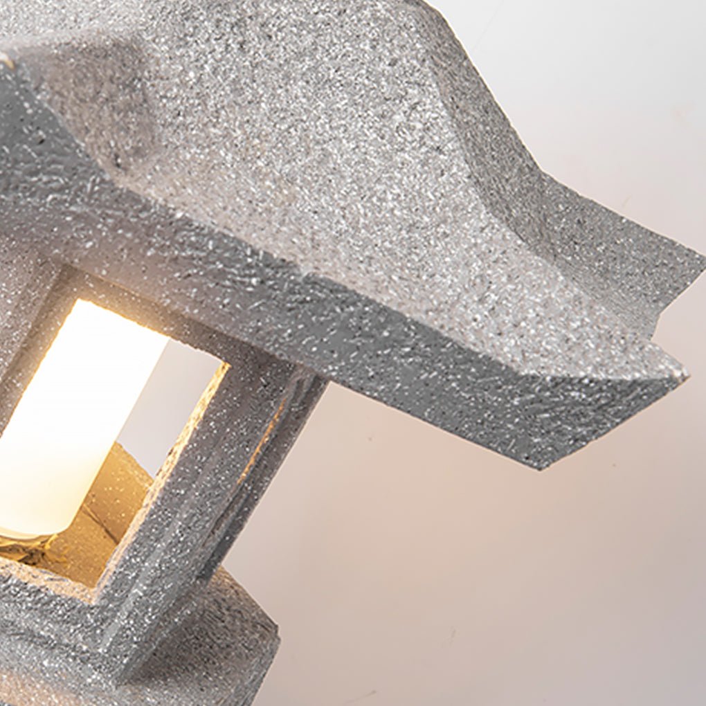Drake Elegant Imitation Stone Resin Outdoor Light