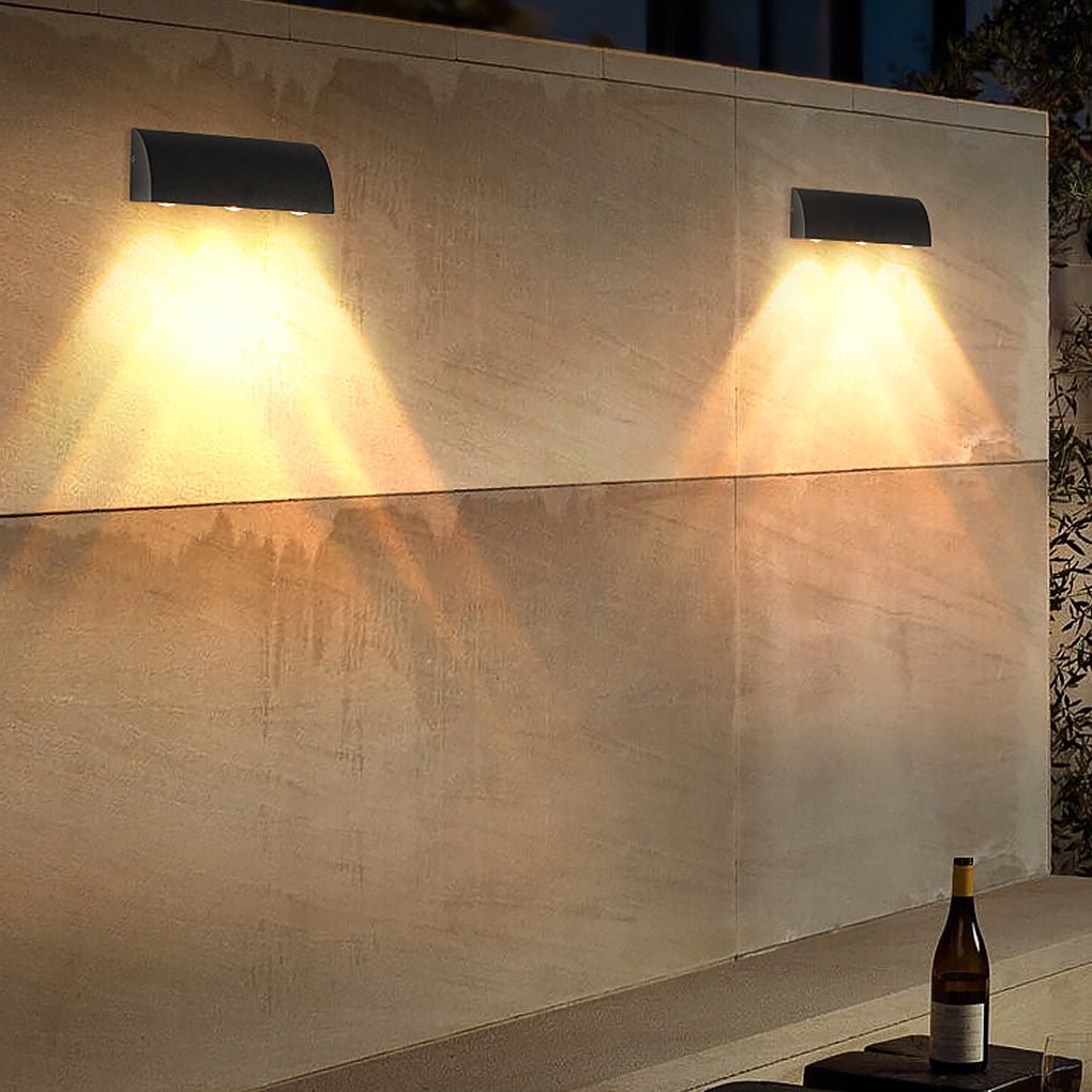 Blueber Minimalist Courtyard LED Outdoor Wall Light