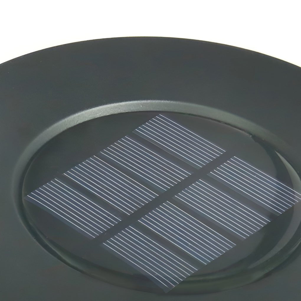Swift Solar LED Post Romantic Glass Outdoor Pathway Light