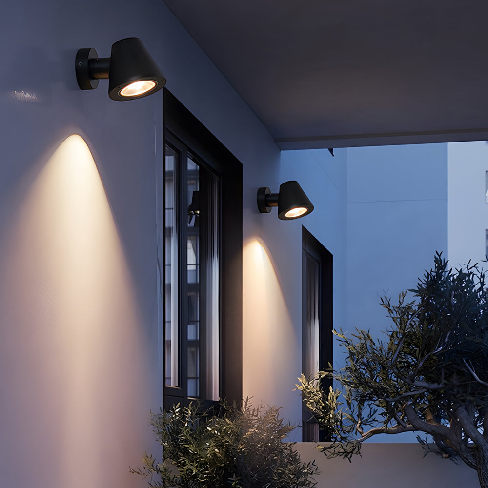 Wyman LED Long-Range Illumination Outdoor Wall Spot Light