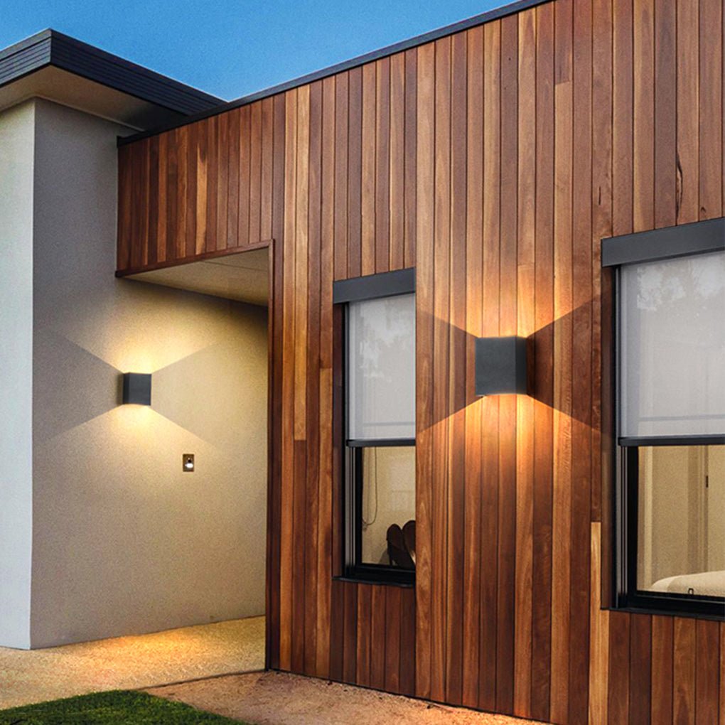 Dirk Square LED Modern Outdoor Wall Lights
