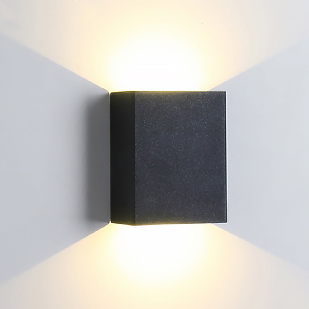Dirk Square LED Modern Outdoor Wall Lights