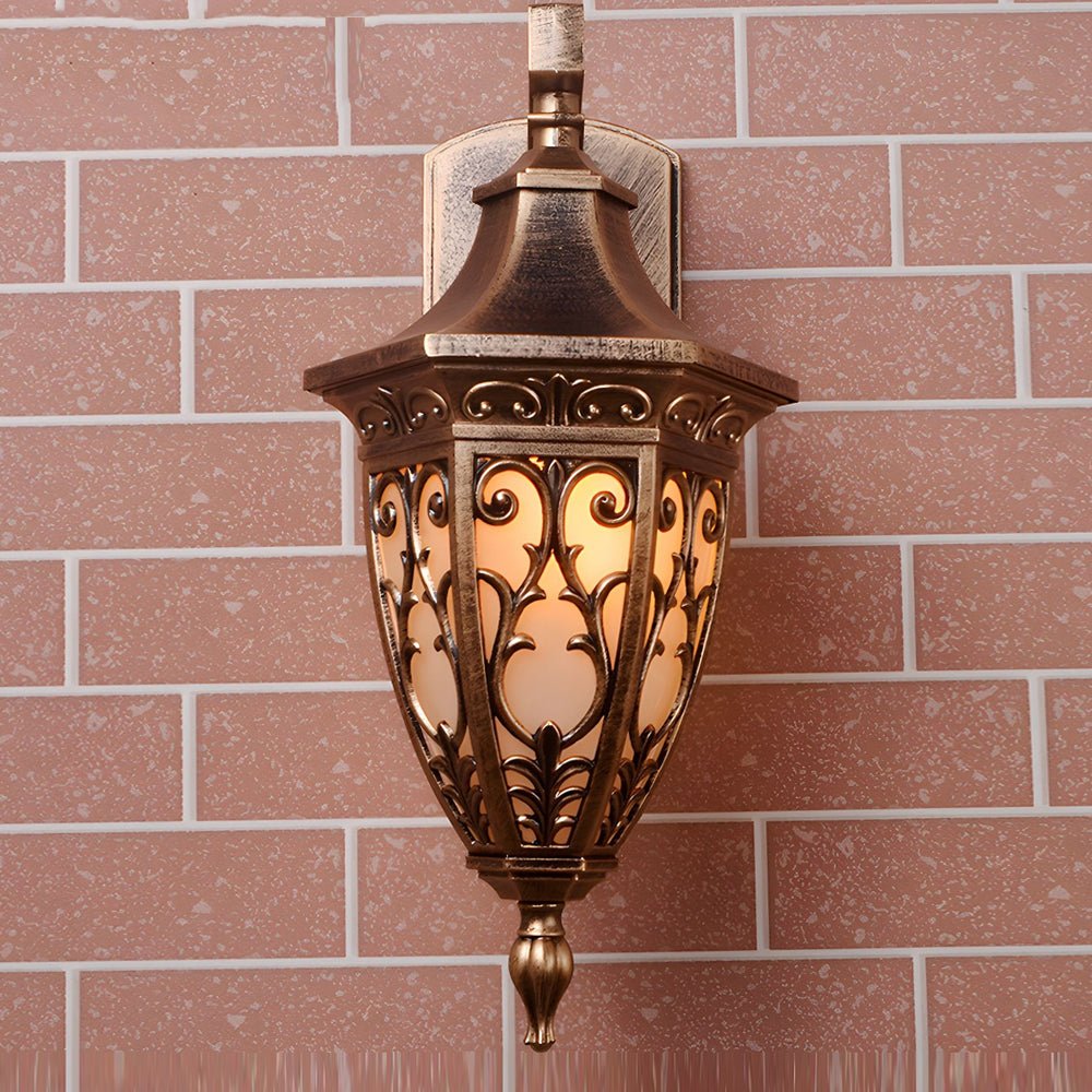 Harley Vintage Bronze Outdoor Wall Light Wall-Mount Lantern