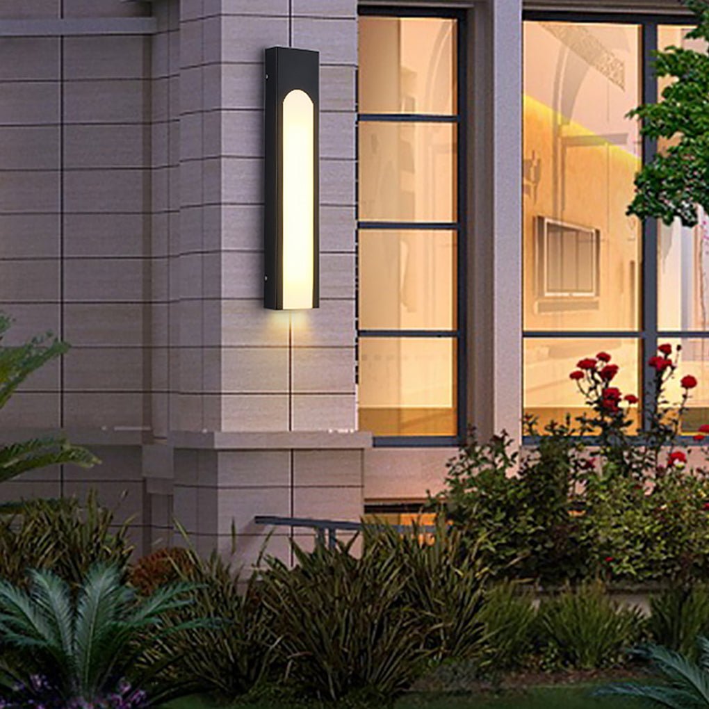 Marie Arched Trapezoid Modern Outdoor Wall Lights