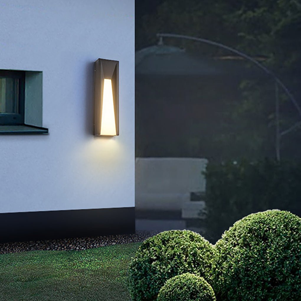 Marie Arched Trapezoid Modern Outdoor Wall Lights