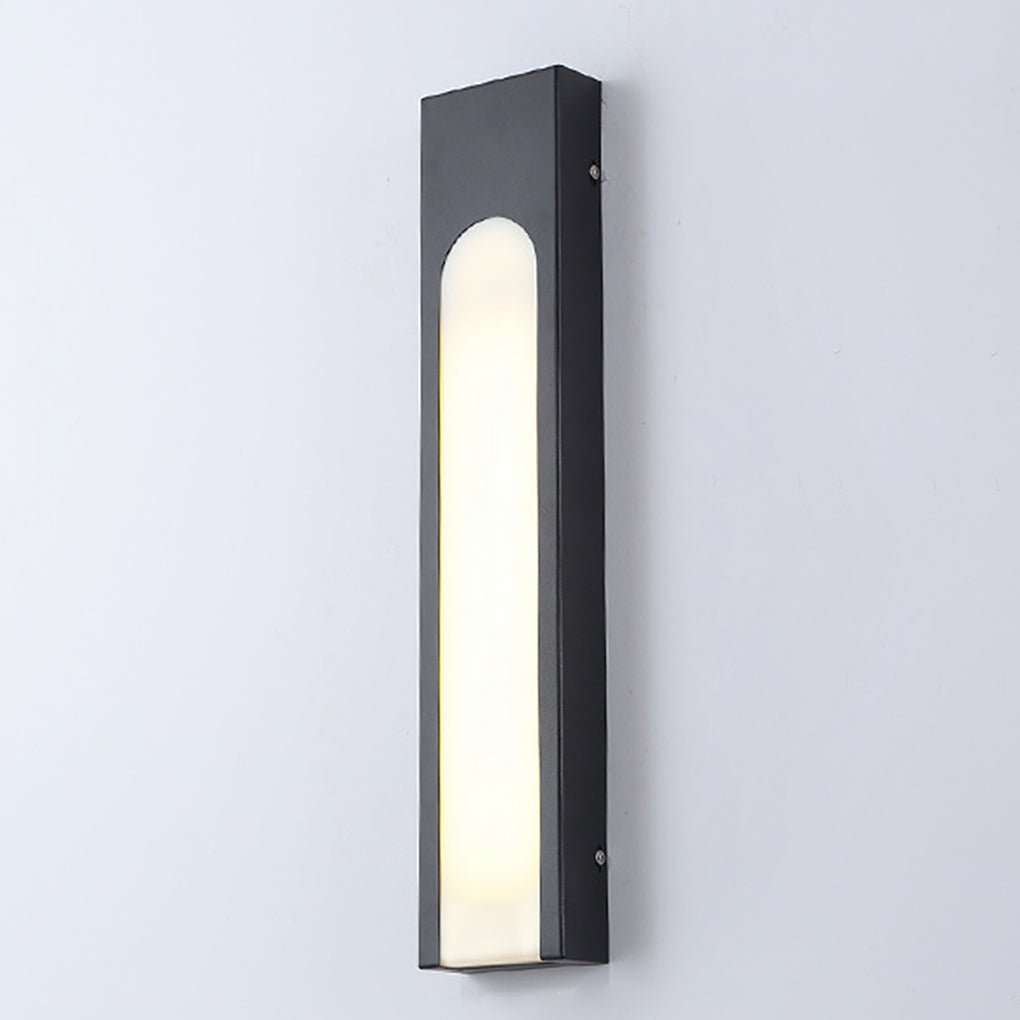 Marie Arched Trapezoid Modern Outdoor Wall Lights