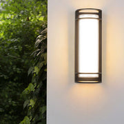 Idelle Double-layer Lampshade Gate Outdoor Wall Sconces