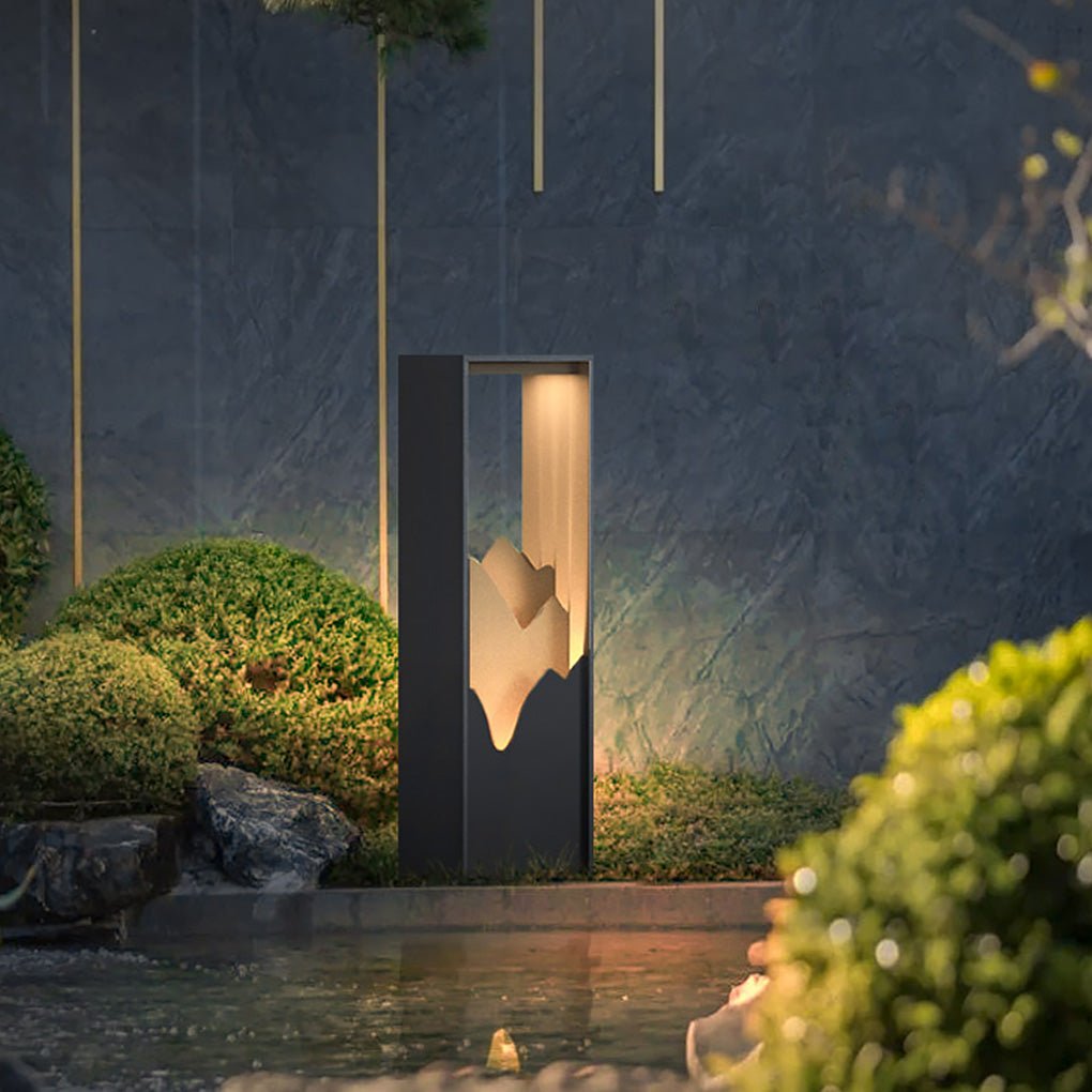 Berta LED Scenery Landscape Steel Outdoor Path Lights